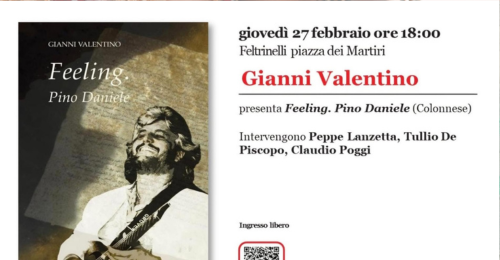 Feeling. Pino Daniele: il libro di Gianni Valentino