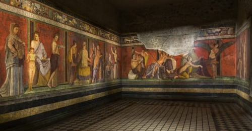 Settembre di sera nei siti della grande Pompei