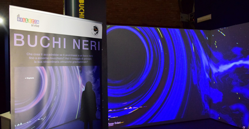 A Città della Scienza una nuova mostra immersiva alla scoperta dei buchi neri