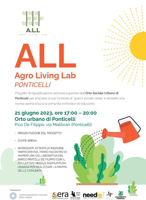 Agro Living Lab il progetto di riqualificazione dellOrto Urbano di Ponticelli 1