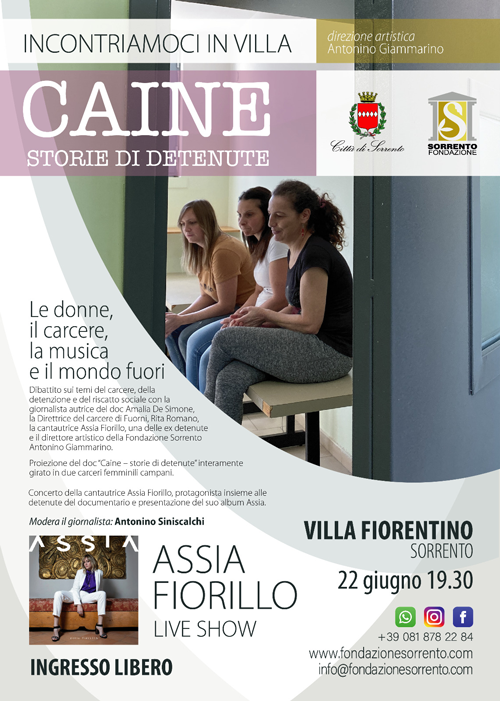 Caine Assia Fiorillo live show 1