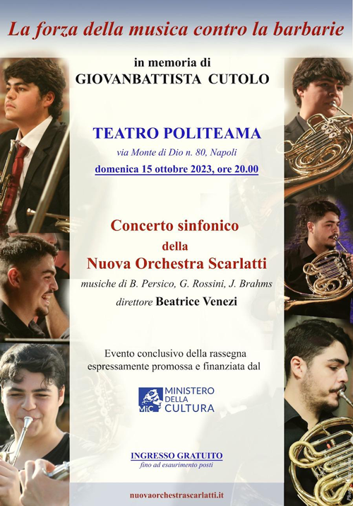 Concerto Sinfonico della Nuova Orchestra Scarlatti per Giogiò 1