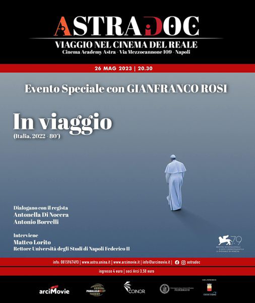Gianfranco Rosi presenta In viaggio al Cinema Academy Astra 1