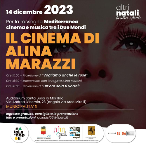 Il Cinema di Alina Marrazzi allAuditorium Santa Luisa di Marillac 1