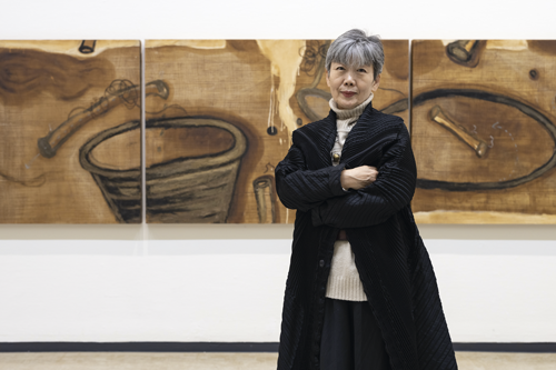 Larte della coreana Jeong Yoen Rhee alla Casina dei Mosaici di Ercolano 1
