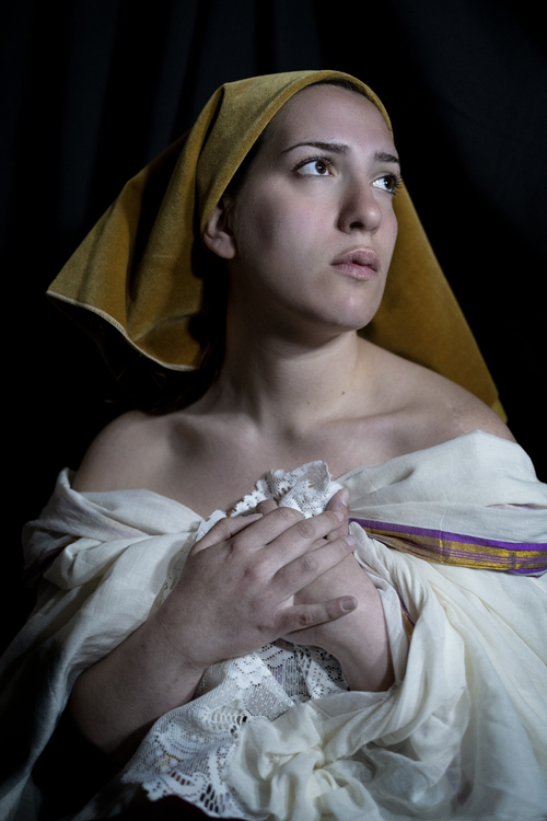 Puteoli Sacra Yvonne De Rosa rilegge Artemisia Gentileschi con Inquisita 1