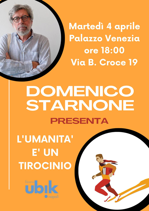 Presentazione del nuovo libro di Domenico Starnone 1