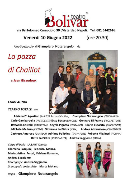 La pazza di Chaillot al Teatro Bolivar 1