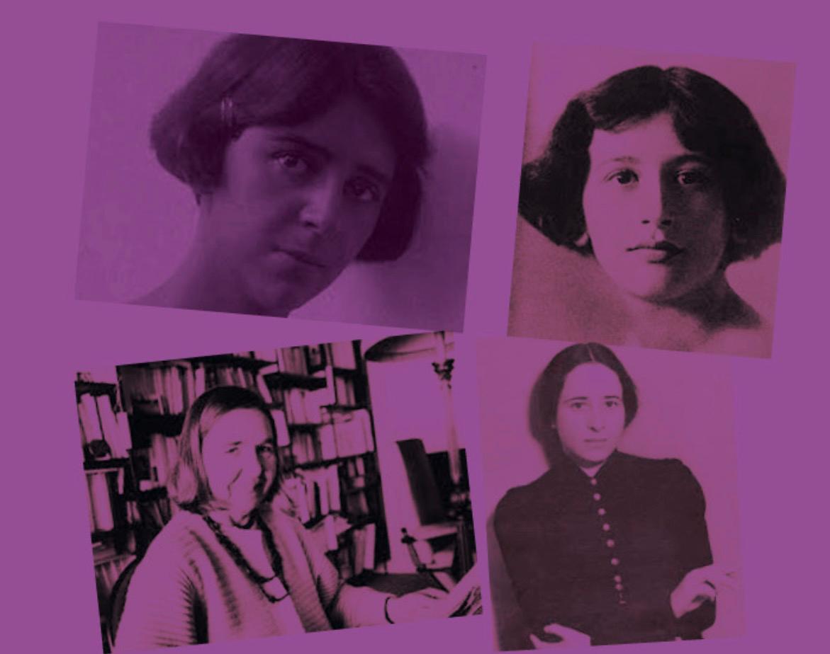 Rachel Bespaloff, Sarah Kofman, Simone Weil, Hannah Arendt,