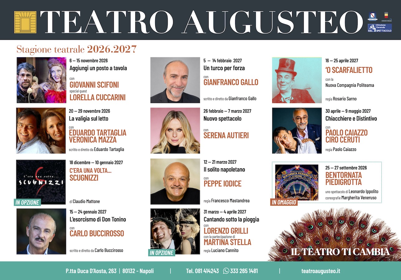 stagione teatro augusteo