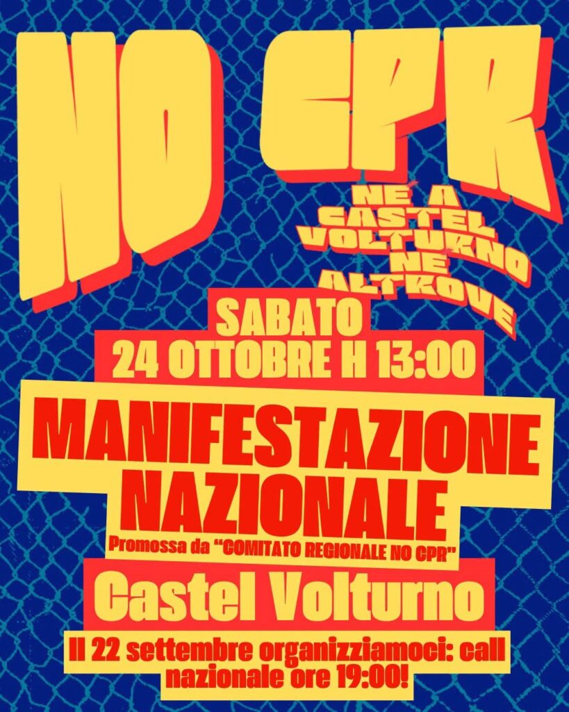No ai Cpr, né a Castel Volturno, né altrove