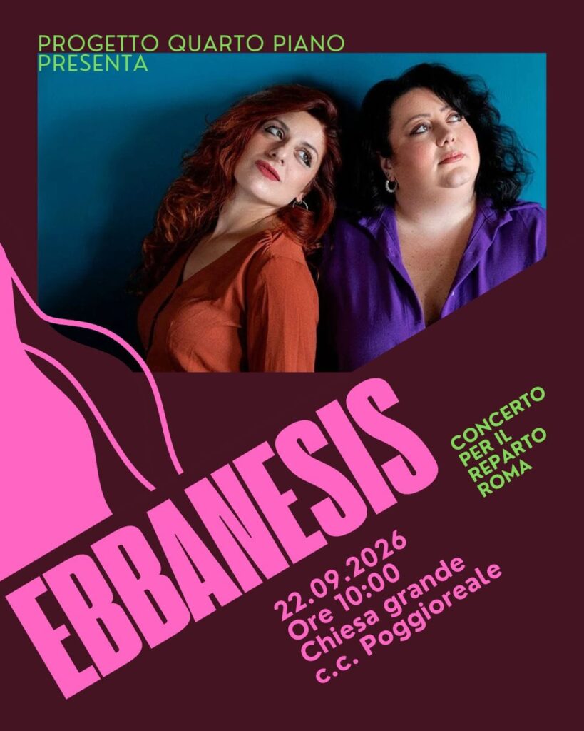 Progetto IV Piano, concerto delle Ebbanesis a Poggioreale