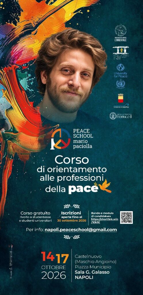 Peace School Mario Paciolla, aperto il bando della seconda edizione