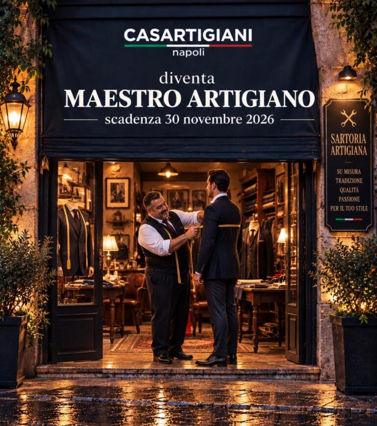 Maestro artigiano, domande entro il 30 novembre