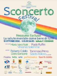 Sconcerto Festival, la musica per la salute mentale