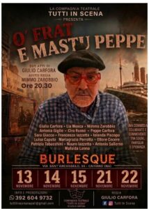 Risate, emozioni e tradizione in scena: a Caivano arriva “O’ Frat e Mast’u Peppe”