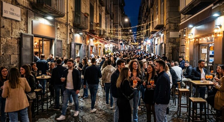 Movida a Napoli, il Sindaco Manfredi firma la nuova ordinanza: ecco orari, limiti e zone interessate